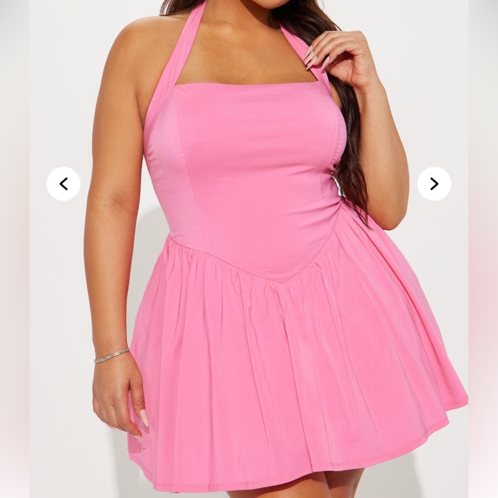 Fashion Nova Pink Mini Dress
